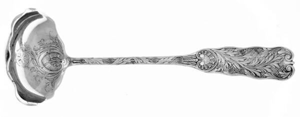 St. Cloud (Sterling, 1885) Oyster Ladle Solid Bright Cut