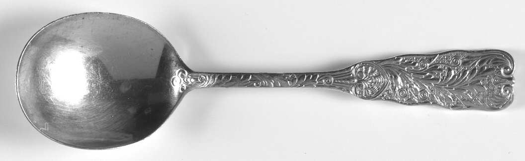 St. Cloud (Sterling, 1885) Round Bowl Soup Spoon (Cream Soup)