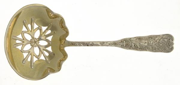St. Cloud (Sterling, 1885) Pierced Almond Spoon