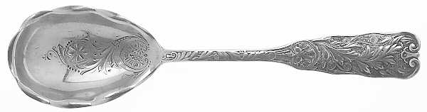 St. Cloud (Sterling, 1885) Bright Cut Bowl Sugar Spoon