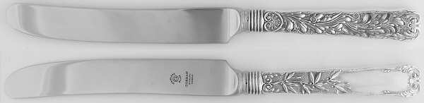 St. Cloud (Sterling, 1885) Newer Style Old French Hollow Knife with Bolster