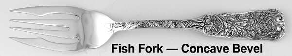 St. Cloud (Sterling, 1885) Large Individual Solid Fish/Salad Fork