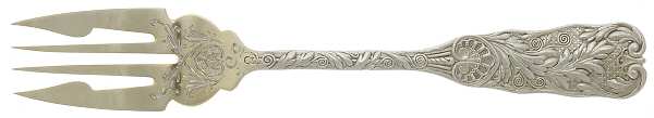 St. Cloud (Sterling, 1885) Individual Salad Fork Bright Cut