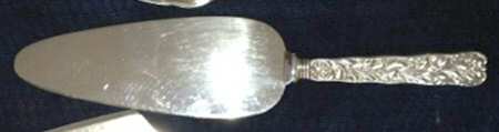 St. Cloud (Sterling, 1885) Pie Server with Silverplate Blade