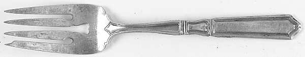 St. Dunstan-Plain (Sterling, 1916) Individual Salad Fork