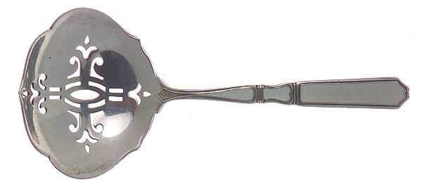 St. Dunstan-Plain (Sterling, 1916) Bon Bon Spoon, Enameled Handle