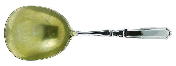 St. Dunstan-Plain (Sterling, 1916) Large Solid Berry/Casserole Spoon