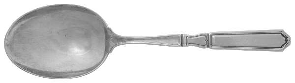 St. Dunstan-Plain (Sterling, 1916) Solid Serving Spoon