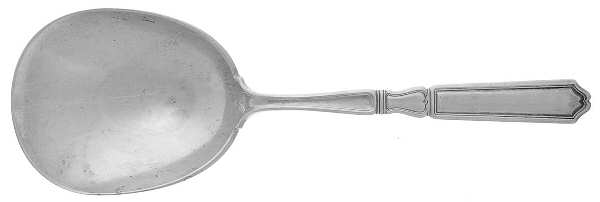 St. Dunstan-Plain (Sterling, 1916) Large Solid Berry/Casserole Spoon