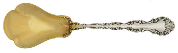 Strasbourg (Sterling, Lion-Anchor-G, 1897) Small Sugar Shell Spoon