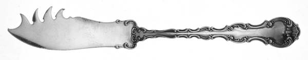 Strasbourg (Sterling, Lion-Anchor-G, 1897) Solid Serving Cheese Knife