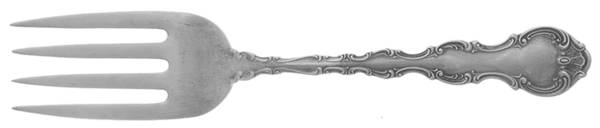 Strasbourg (Sterling, Lion-Anchor-G, 1897) Solid Serving Fork
