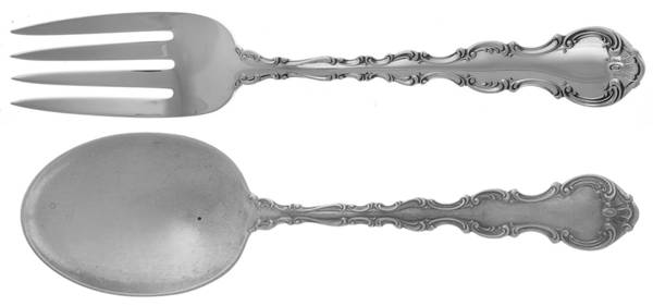 Strasbourg (Sterling, Lion-Anchor-G, 1897) Solid Serving Set