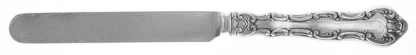 Strasbourg (Sterling, Lion-Anchor-G, 1897) Youth/Tea Knife with Silverplate Blade