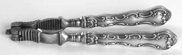 Strasbourg (Sterling, Lion-Anchor-G, 1897) Silverplate Grip Nut Cracker