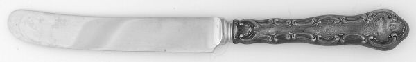 Strasbourg (Sterling, Lion-Anchor-G, 1897) Old French Hollow Knife with Bolster