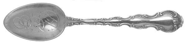 Strasbourg (Sterling, Lion-Anchor-G, 1897) Souvenir Spoon (Teaspoon)