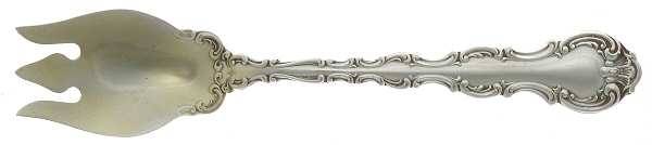 Strasbourg (Sterling, Lion-Anchor-G, 1897) Small Ice Cream Fork