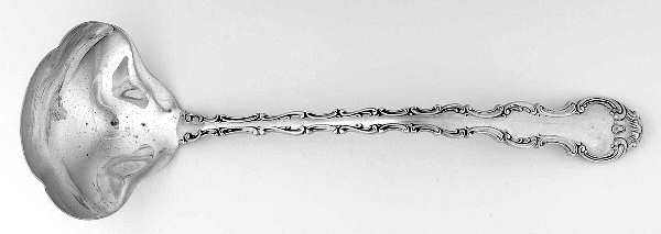 Strasbourg (Sterling, Lion-Anchor-G, 1897) Large Solid Soup Ladle