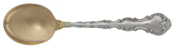 Strasbourg (Sterling, Lion-Anchor-G, 1897) Small Short Handle Chocolate Spoon