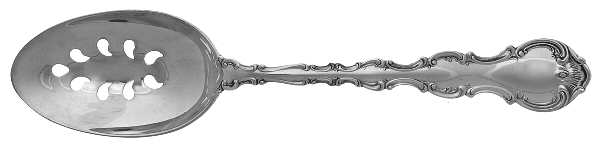 Strasbourg (Sterling, Lion-Anchor-G, 1897) Pierced Tablespoon (Serving Spoon) CM