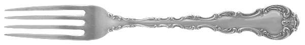 Strasbourg (Sterling, Lion-Anchor-G, 1897) Youth Fork
