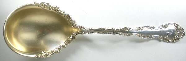 Strasbourg (Sterling, Lion-Anchor-G, 1897) Preserve Spoon