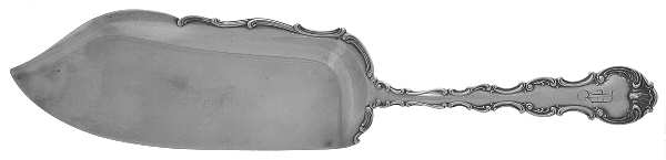Strasbourg (Sterling, Lion-Anchor-G, 1897) Large Solid Fish Serving Knife