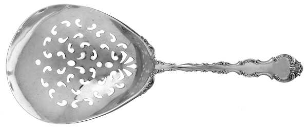 Strasbourg (Sterling, Lion-Anchor-G, 1897) Pierced Saratoga Chips Server