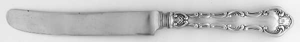 Strasbourg (Sterling, Lion-Anchor-G, 1897) Old French Hollow Knife with Bolster