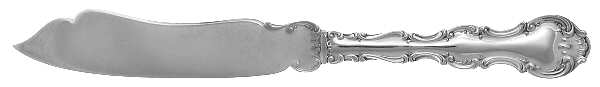 Strasbourg (Sterling, Lion-Anchor-G, 1897) Individual Solid Fish Knife