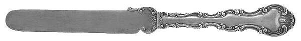 Strasbourg (Sterling, Lion-Anchor-G, 1897) Solid Dessert/Tea Knife
