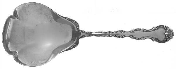 Strasbourg (Sterling, Lion-Anchor-G, 1897) Small Solid Berry/Casserole Spoon