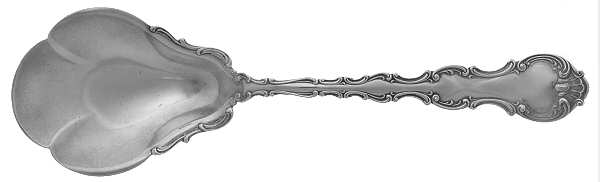 Strasbourg (Sterling, Lion-Anchor-G, 1897) Solid Salad Serving Spoon