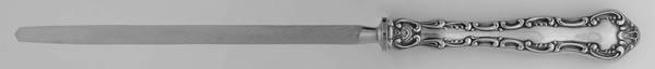Strasbourg (Sterling, Lion-Anchor-G, 1897) Game Steel Rod Knife Sharpener