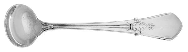 Swiss (Sterling, 1870) Master Salt Spoon