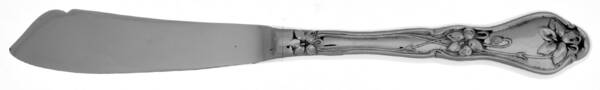 Sweet Violet (Stainless) Hollow Handle Master Butter Knife