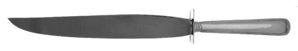 Threaded Antique-Threaded (Sterling, 1855) Small Carving Knife W/Sterling Guard