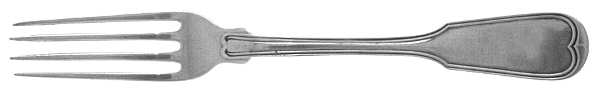 Threaded Antique-Threaded (Sterling, 1855) Fork