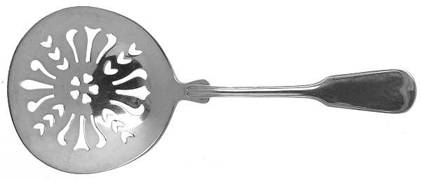 Threaded Antique-Threaded (Sterling, 1855) Solid Bon Bon Spoon