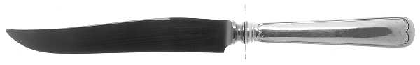 Threaded Antique-Threaded (Sterling, 1855) Small Steak Carving Knife with Stainless Blade