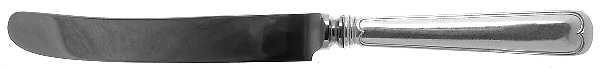 Threaded Antique-Threaded (Sterling, 1855) Old French Hollow Knife with Bolster