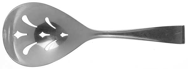 Theme (Sterling, 1954) Solid Bon Bon Spoon with Pierced Bowl