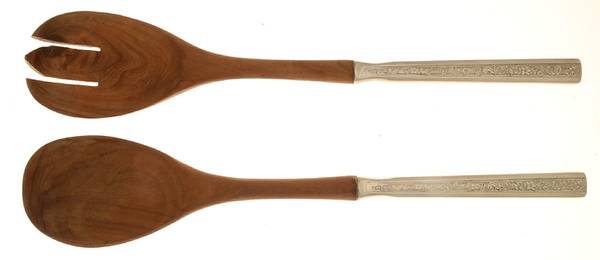 Trilogy (Sterling, 1969) Wooden Bowl 2-Piece Salad Set