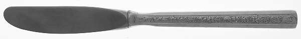 Trilogy (Sterling, 1969) Modern Hollow Butter Spreader (Stainless)