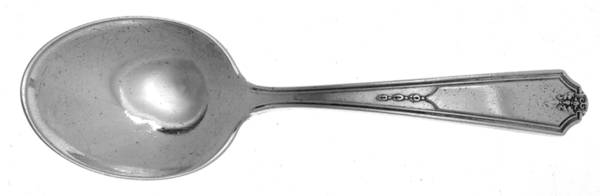 Vanity Fair (Silverplate, 1923) Straight Handle Baby Spoon