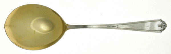 Vanity Fair (Silverplate, 1923) Solid Salad Serving Spoon