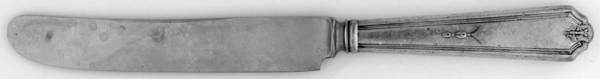 Vanity Fair (Silverplate, 1923) Old French Hollow Knife with Bolster
