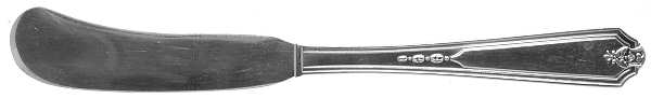 Vanity Fair (Silverplate, 1923) Flat Handle Butter Spreader