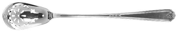 Vanity Fair (Silverplate, 1923) Pierced Bowl Short Handle Olive Spoon